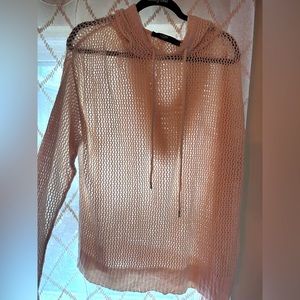 COIN soft see-through sweater